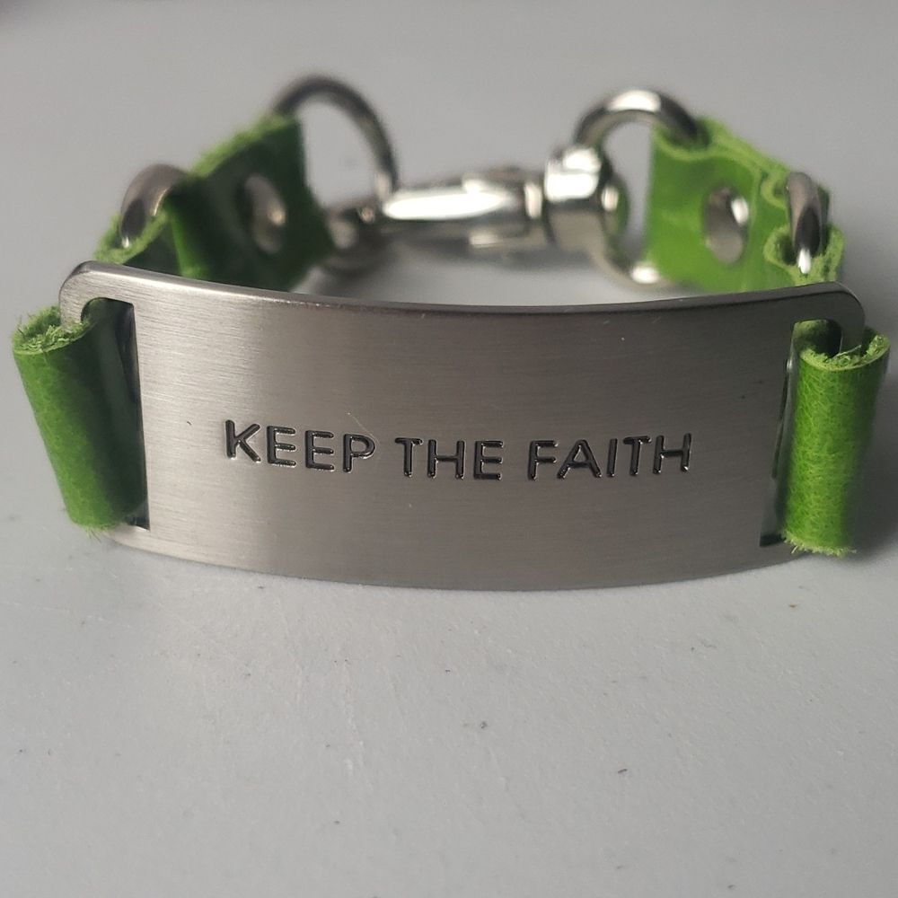 Cynthia H Designs Green Bracelet